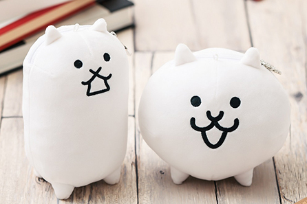 ローソン「にゃんこ大戦争 ぬいぐるみポーチ」が付いた付録本11月15日