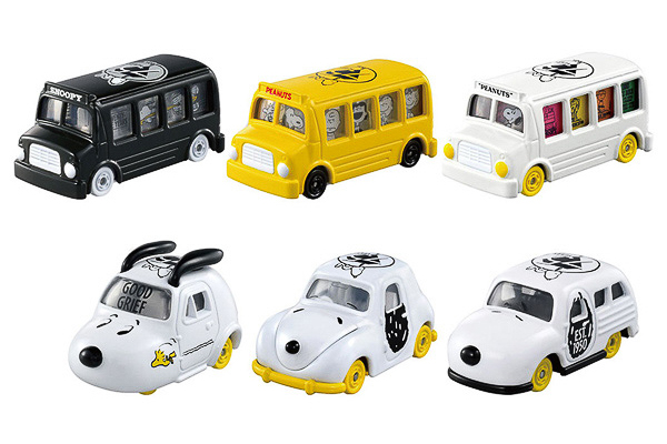 スヌーピー×トミカ「PEANUTS誕生75周年記念ドリームトミカコレクション