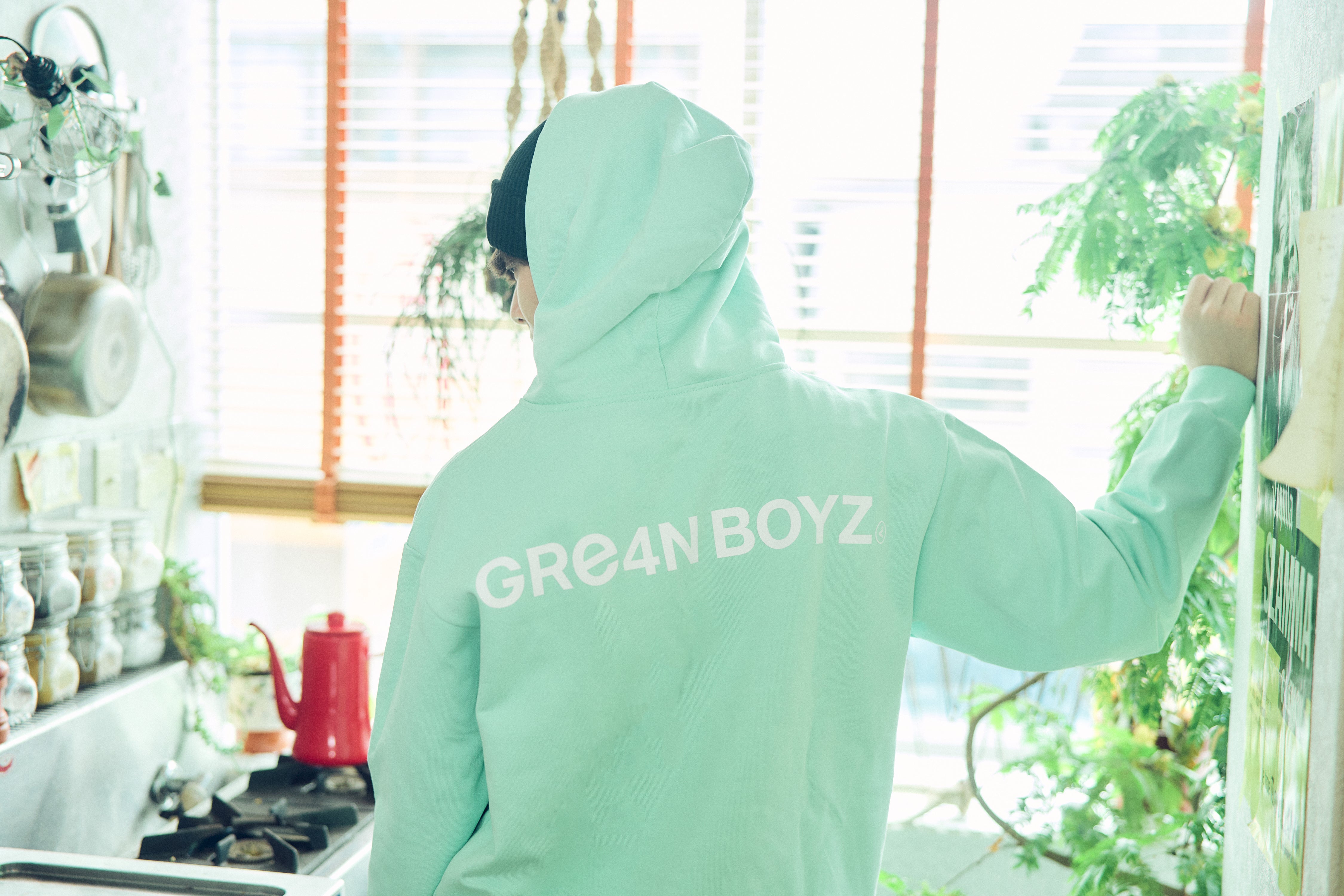 シャドーパーカー（セットアップ）（ターコイズ） – GRe4N BOYZ