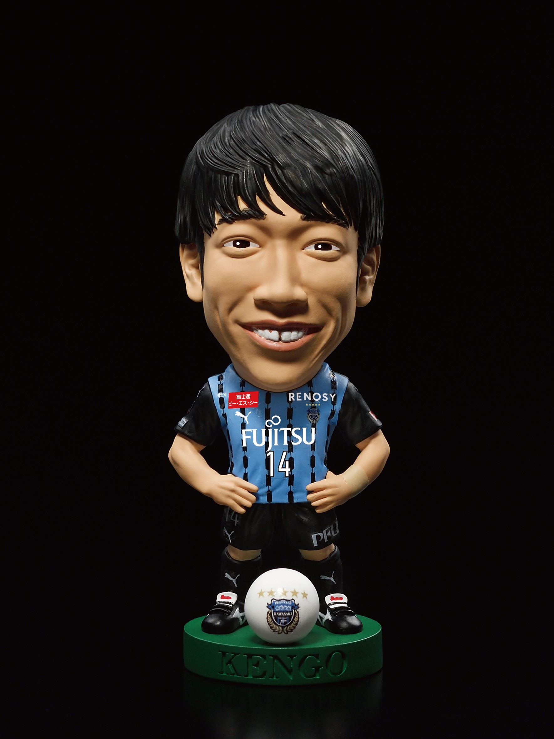 第1弾 中村憲剛 | こだわりの2頭身サッカーフィギュア | GREAT STARS