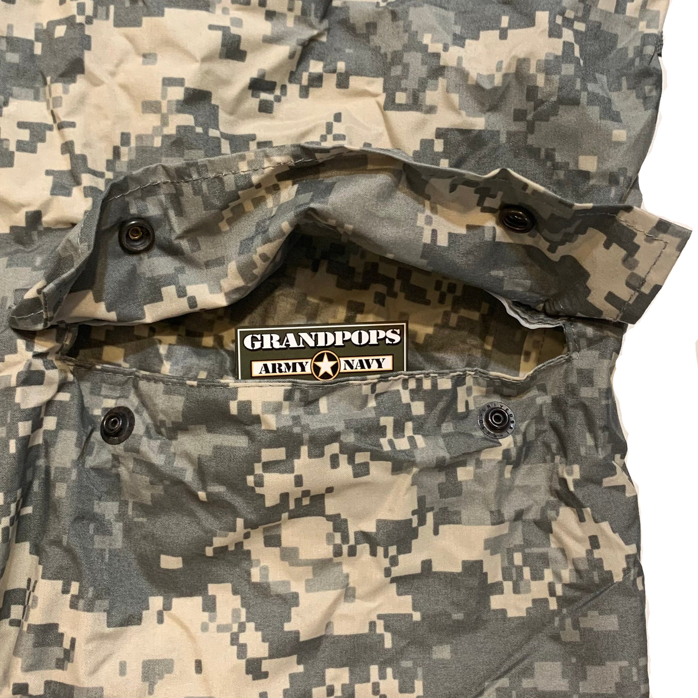 U.S. Military ACU Digital Camouflage ORC Nylon Wet Weather