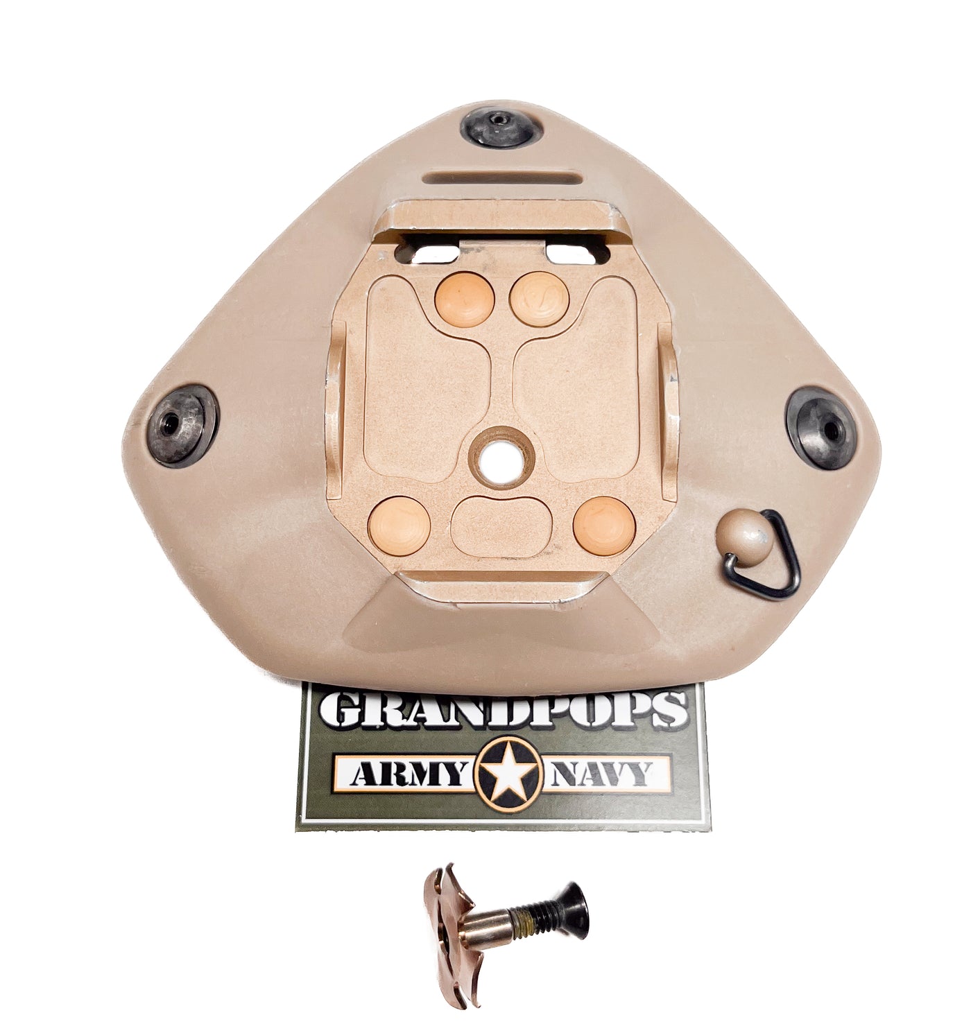 NOROTOS Universal Shroud Helmet 3 OR 1 Hole Mount Tan