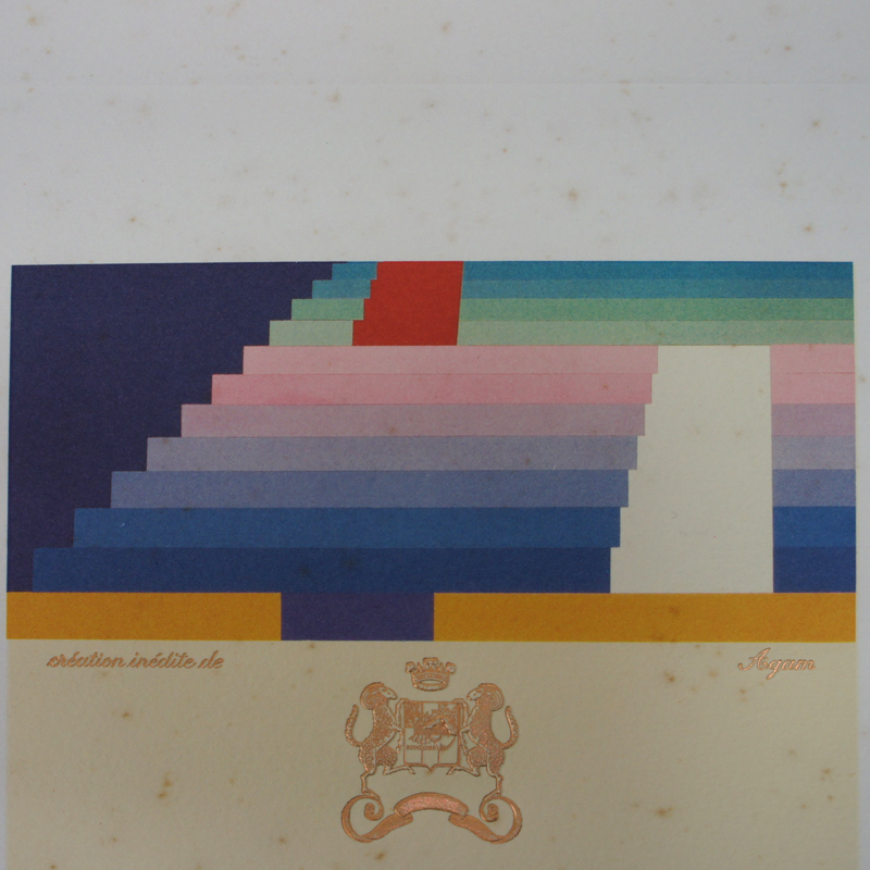 Château Mouton-Rothschild 1984 Label-Lithograph by 