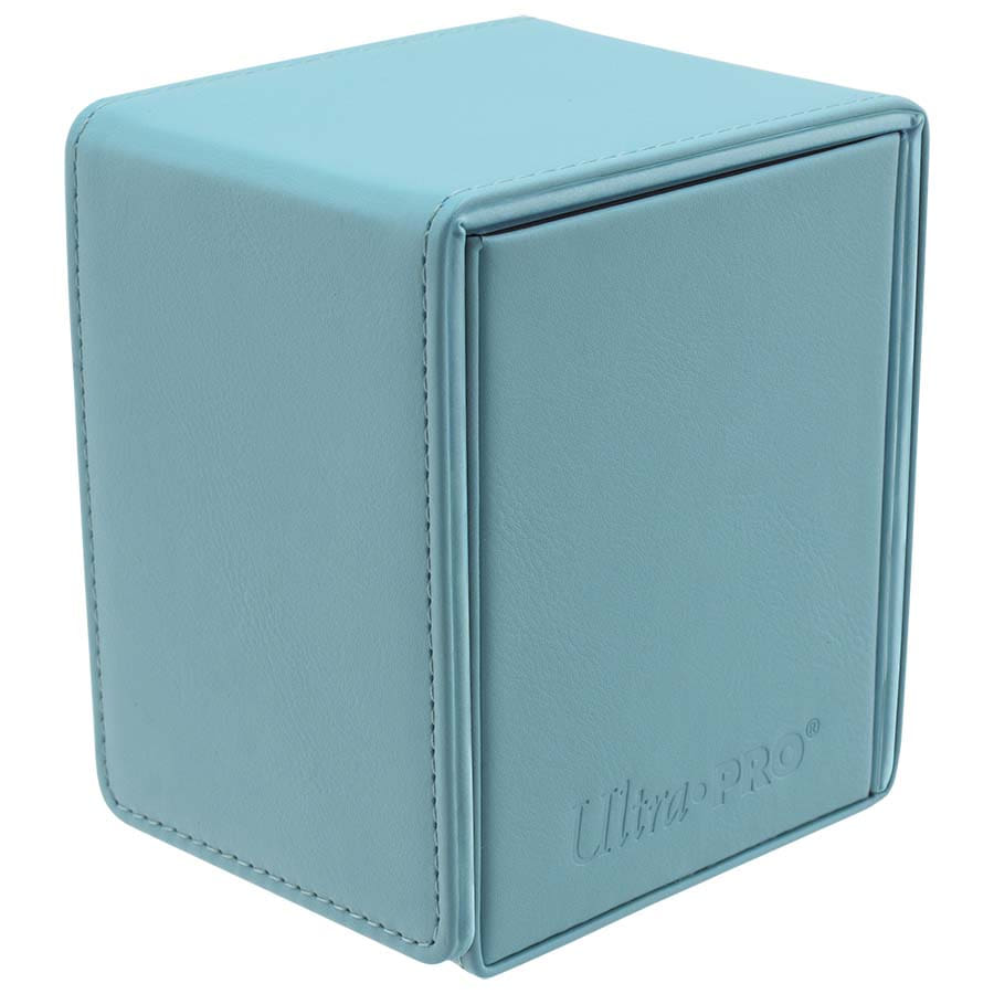 ULTRA PRO: VIVID ALCOVE FLIP DECK BOX: LIGHT BLUE