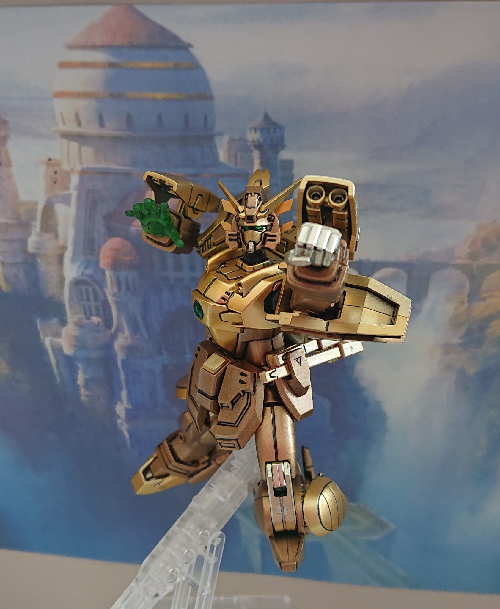 シャイニングガンダム 明鏡止水｜もみじ饅頭さんのガンプラ作品