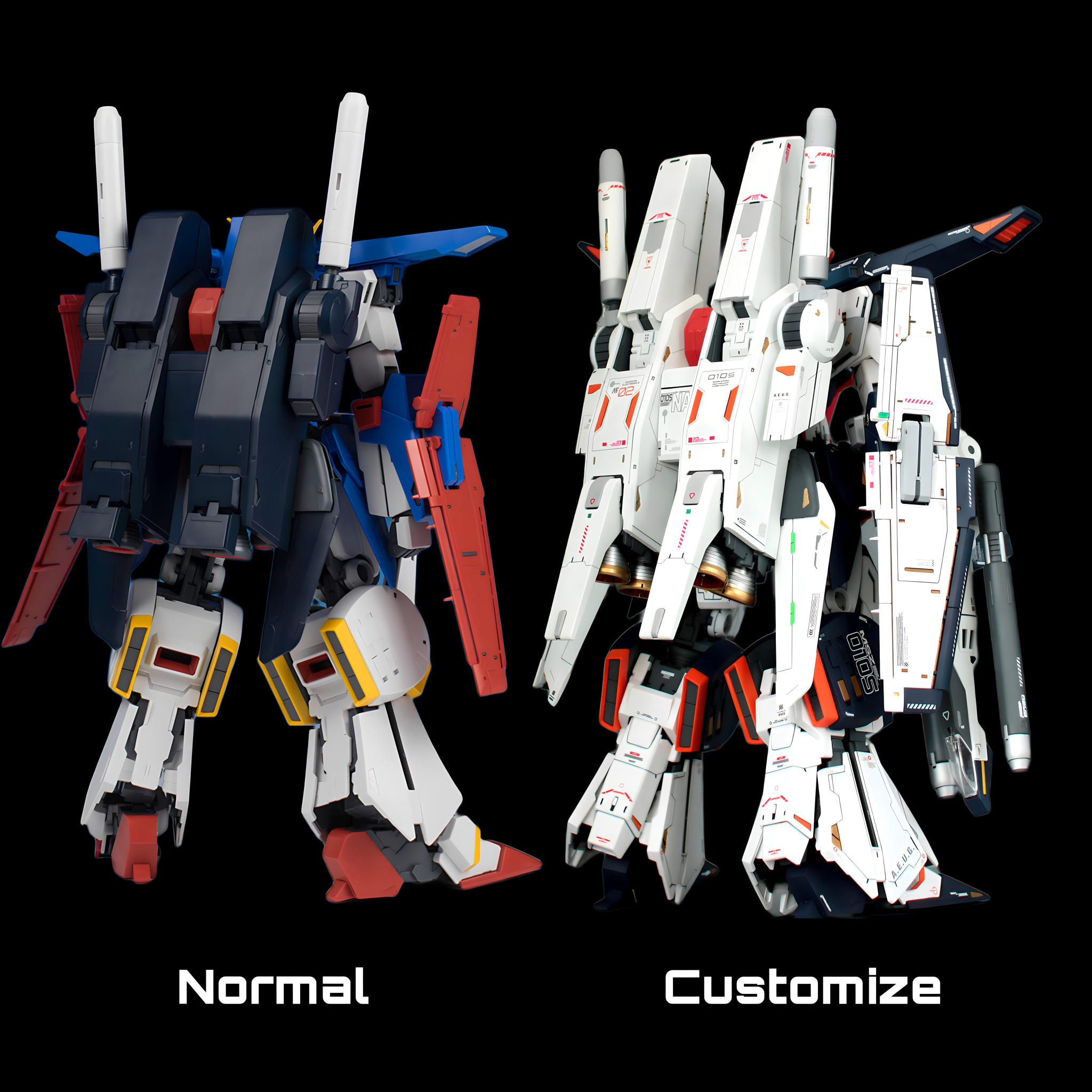 1/100Scale MG ダブルゼータガンダムVer.Ka オリジナルカラー｜Ruyomo