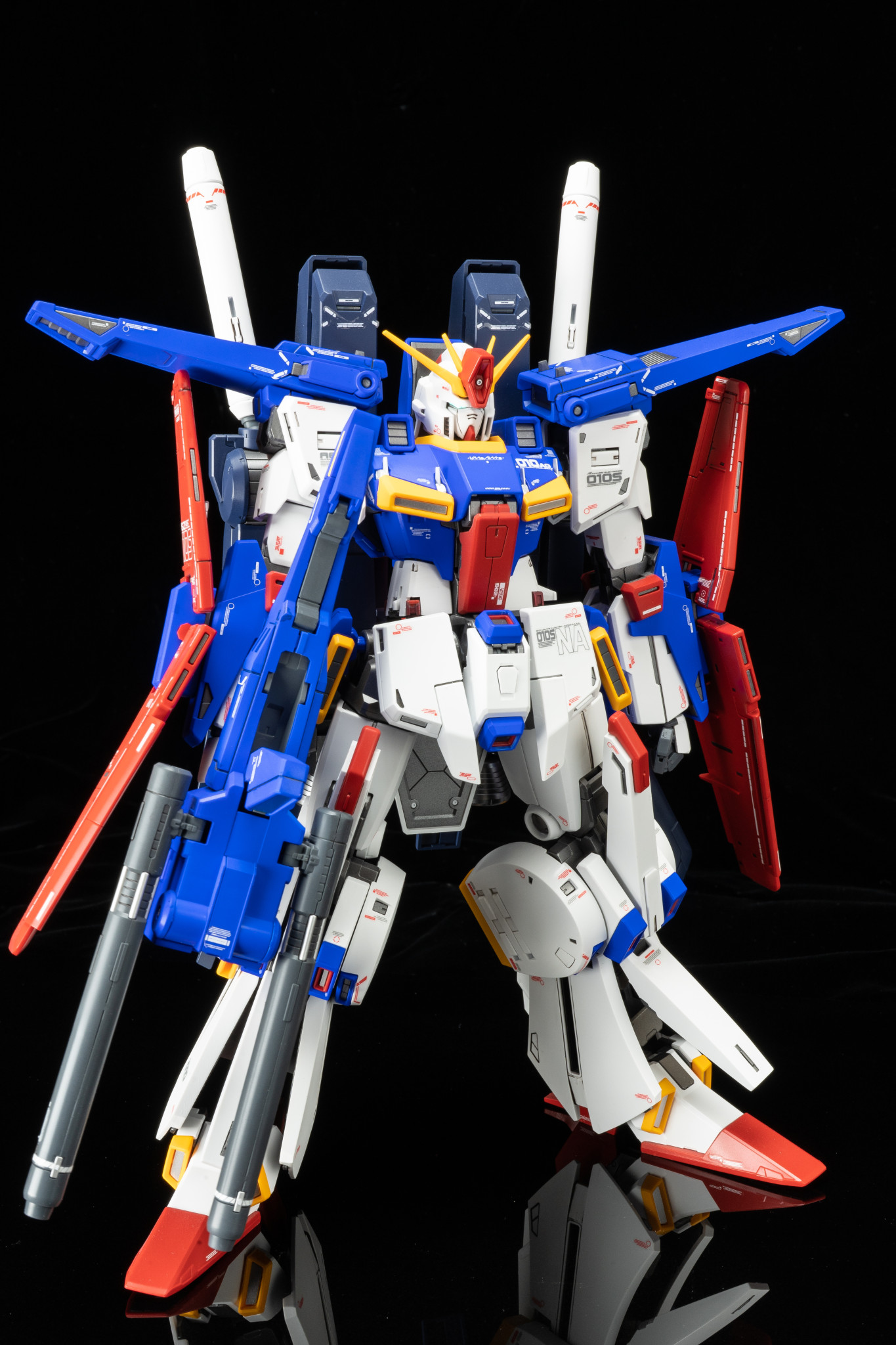 MG 強化型ZZガンダム ver.Ka｜まるおさんのガンプラ作品｜GUNSTA