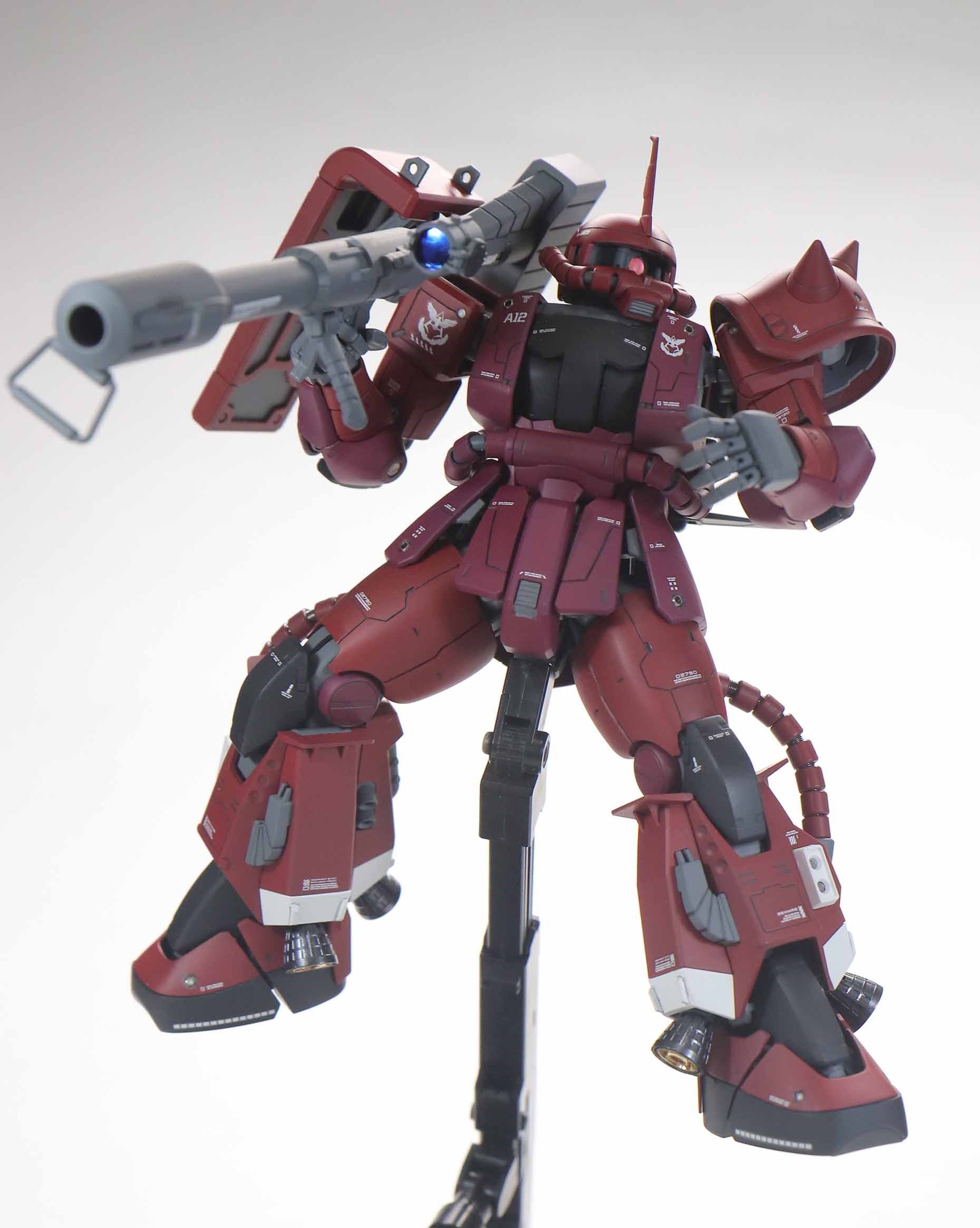 MG シャア専用ザク高機動型｜ユウ@Uu Modelingさんのガンプラ作品