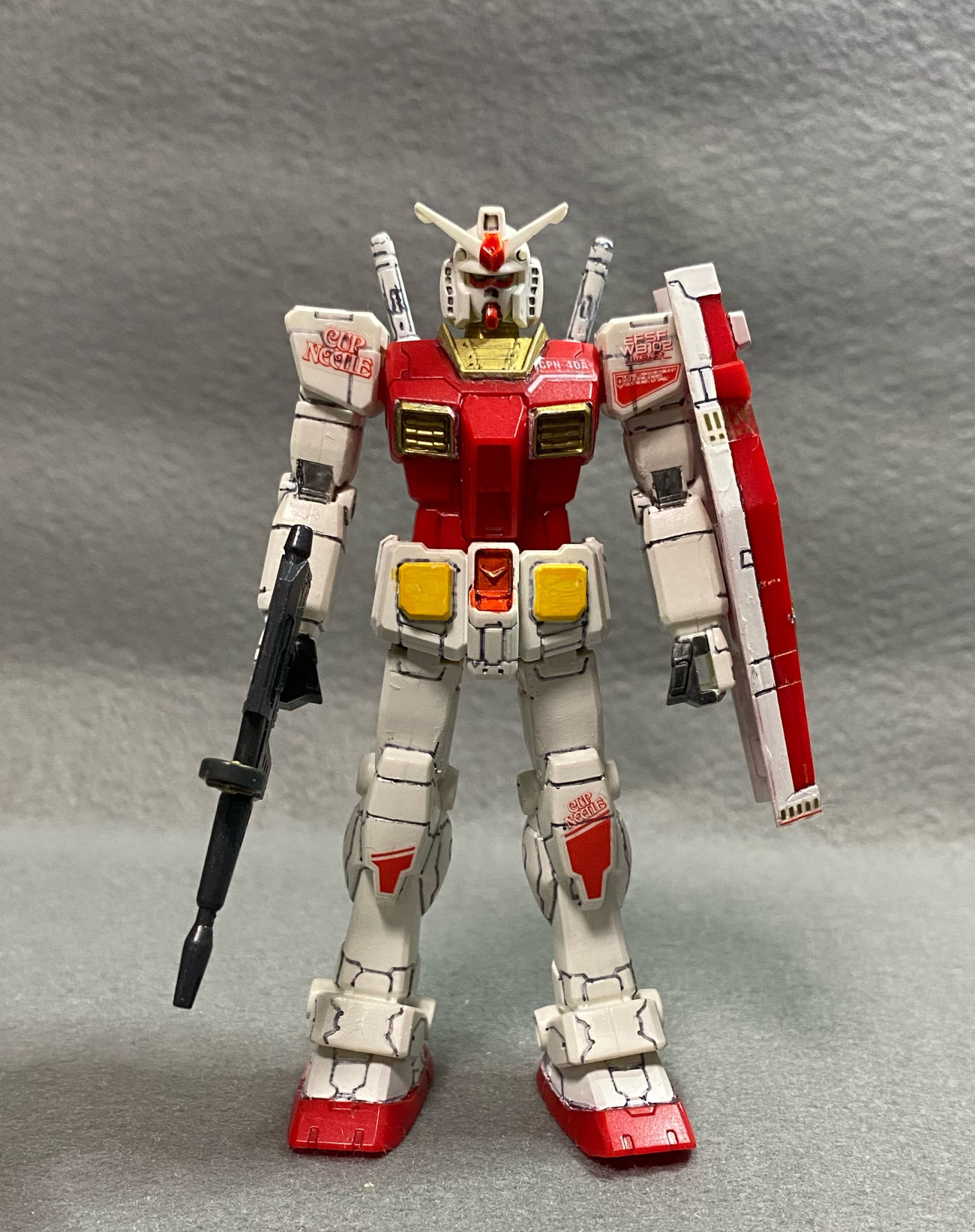 カップヌードルおまけ｜ichamunさんのガンプラ作品｜GUNSTA（ガンスタ）