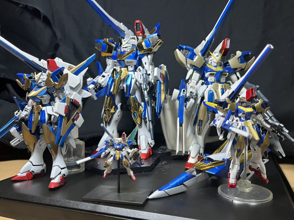 MG V2アサルトバスターガンダムverKA チタニウムフィニッシュ