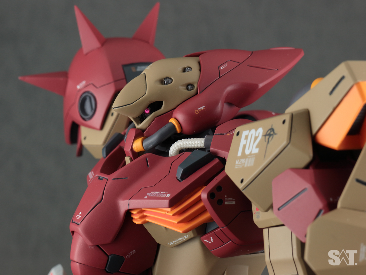 HGUC 1/144 メッサー F02型 マインレイヤー装備｜SATさんのガンプラ