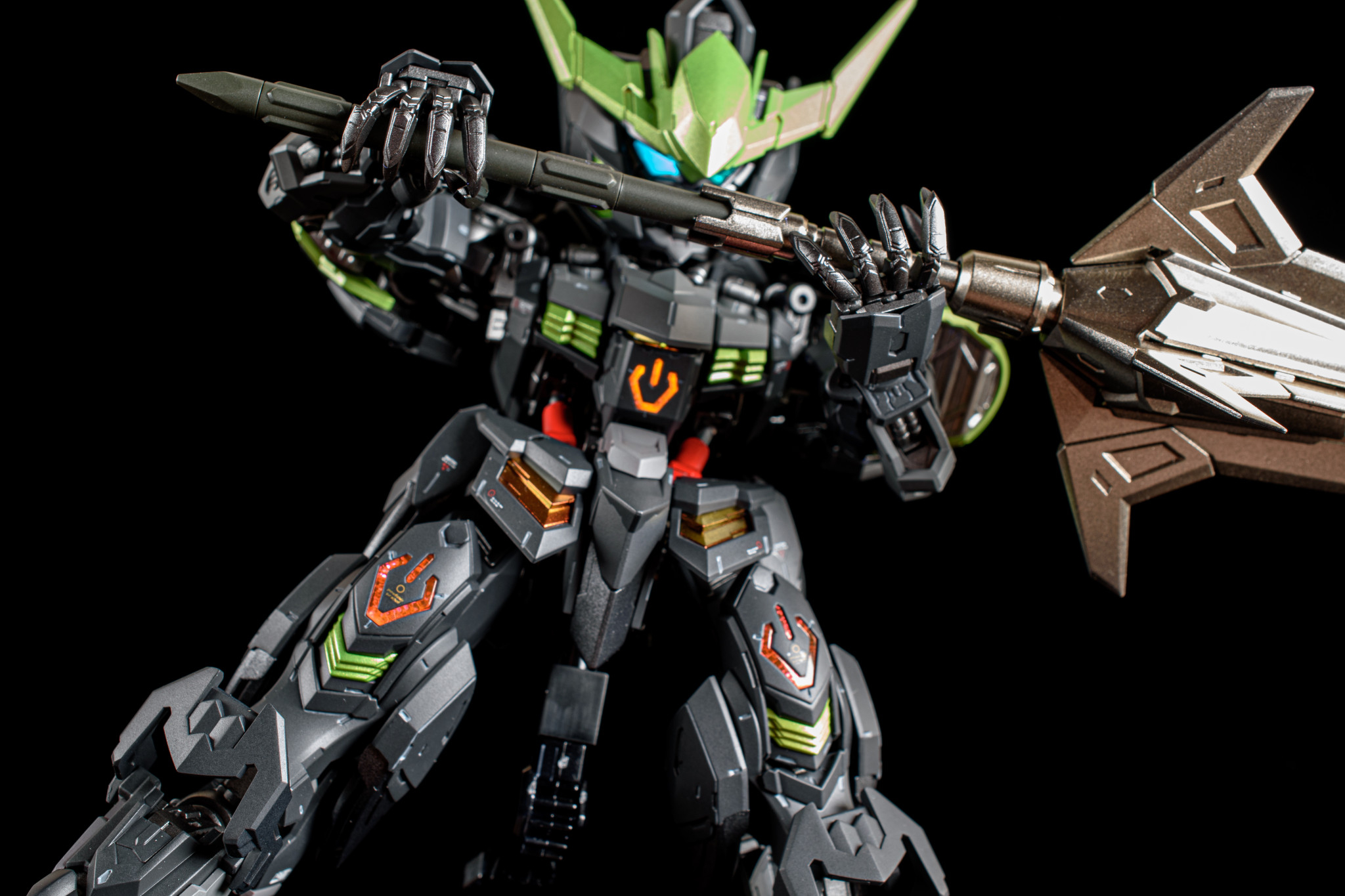 MGSD ガンダムバルバトス オリジナルカラー 完成！✨｜ごろうまるさん