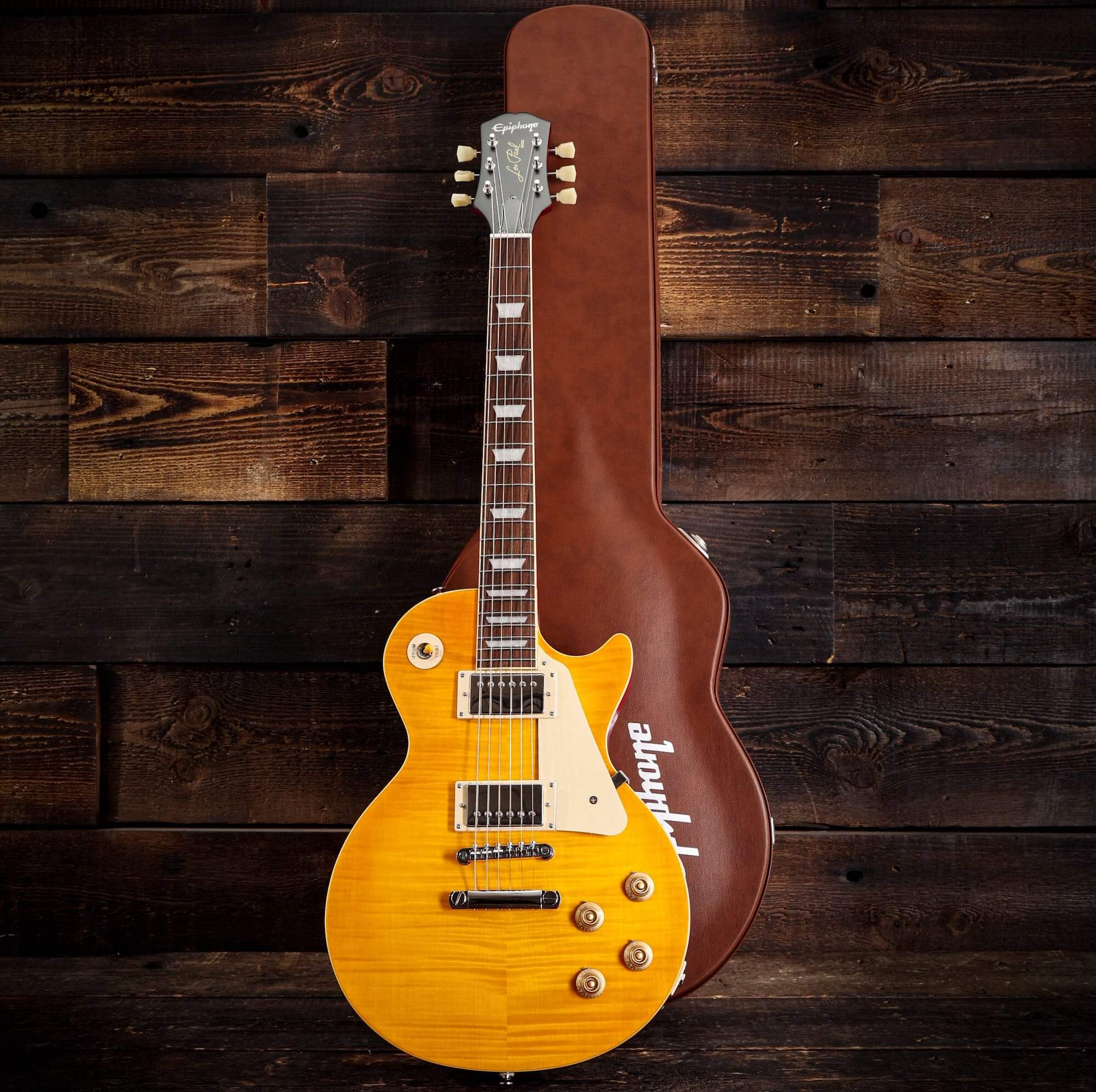Epiphone 1959 Les Paul Standard Aged Lemon Burst review – a rock
