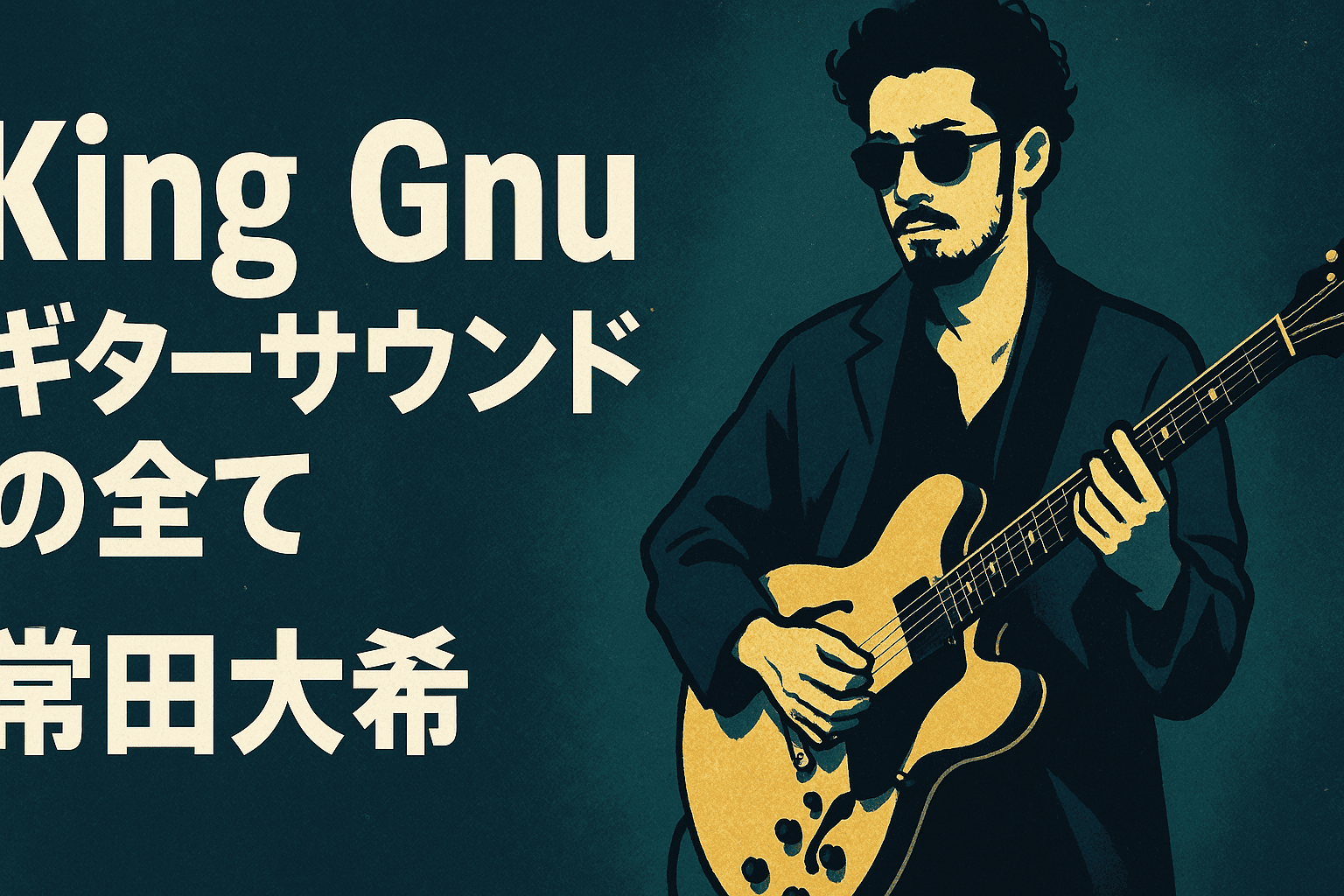 常田大希】King Gnu風サウンドの作り方＋ギター機材音作りセッティング