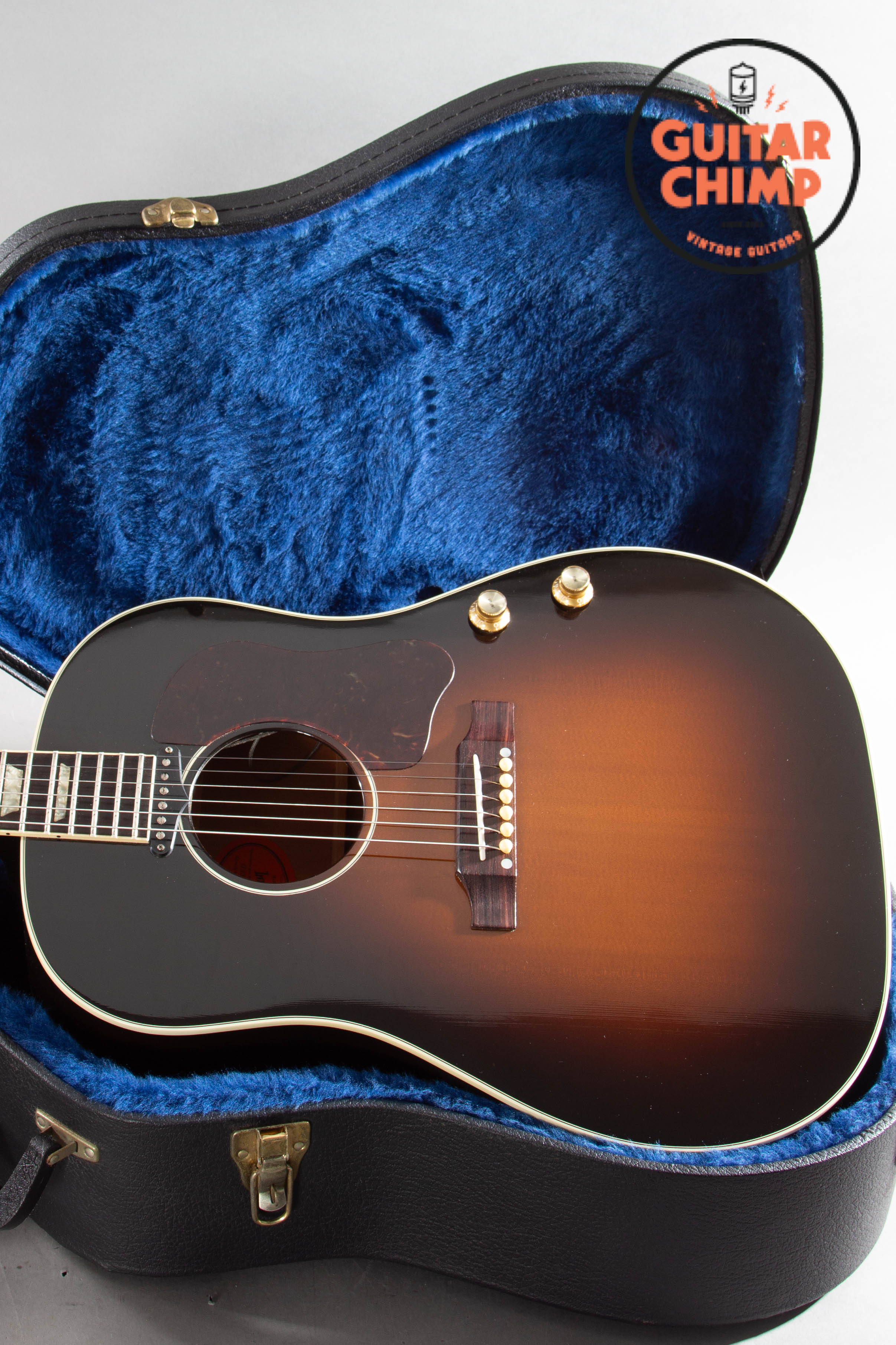 2006 Gibson J-160E Vintage Sunburst | P-90 Pickup | OHSC +