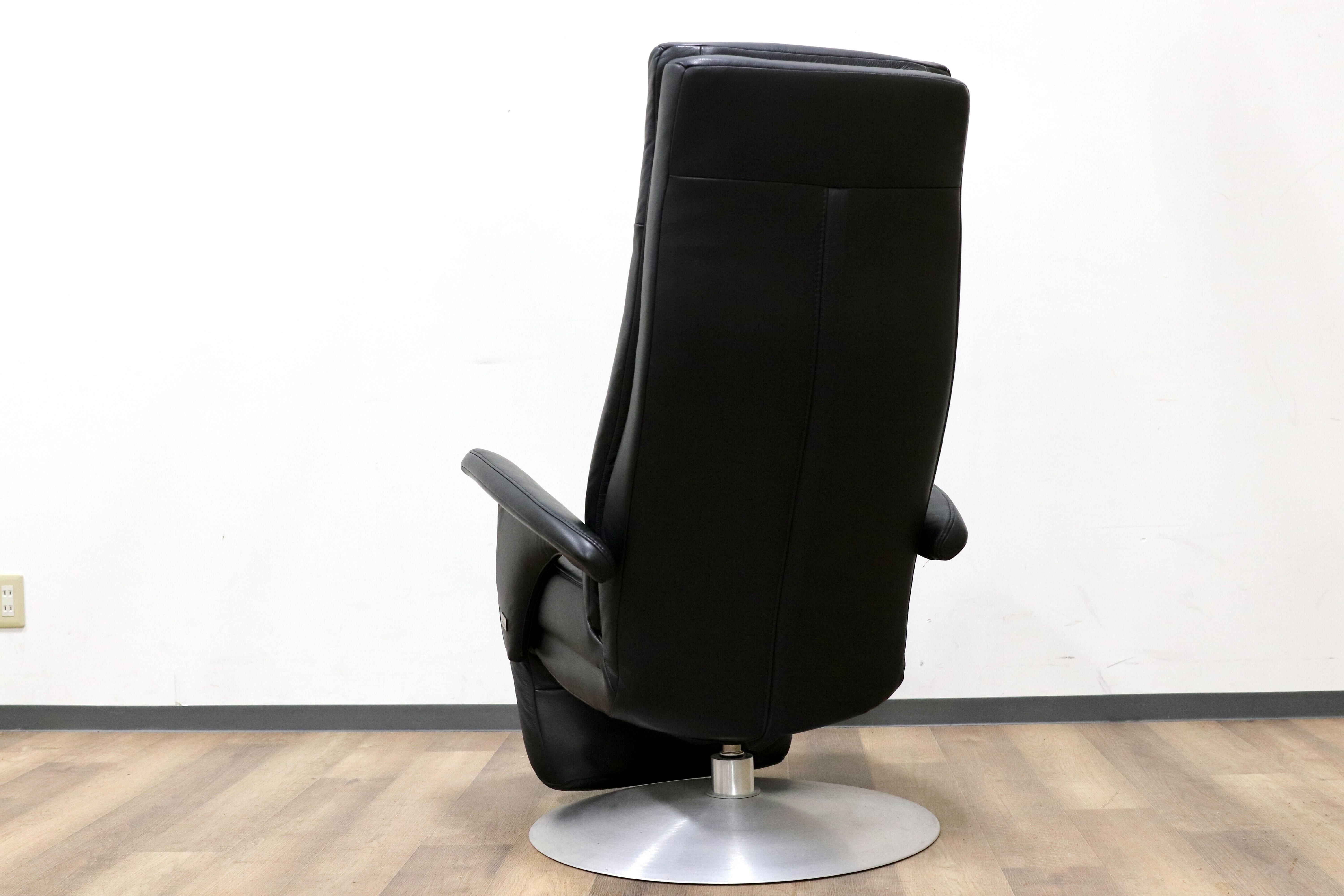 GMGS141○himolla / ヒモラ リクライニングチェア パーソナルチェア 黒