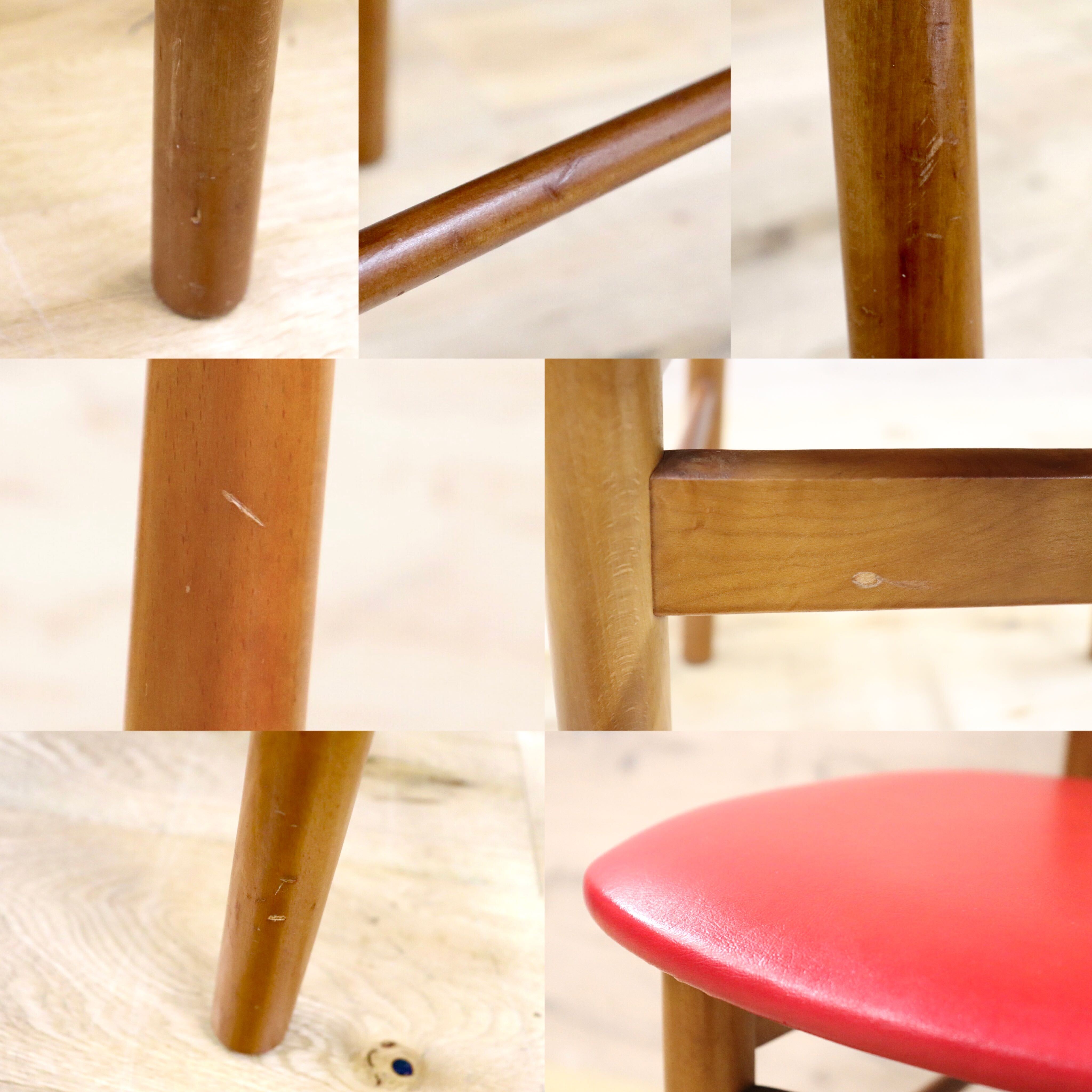 GMHH74B○MATSUDA / 松田家具 ダイニングチェア アームレスチェア 食卓