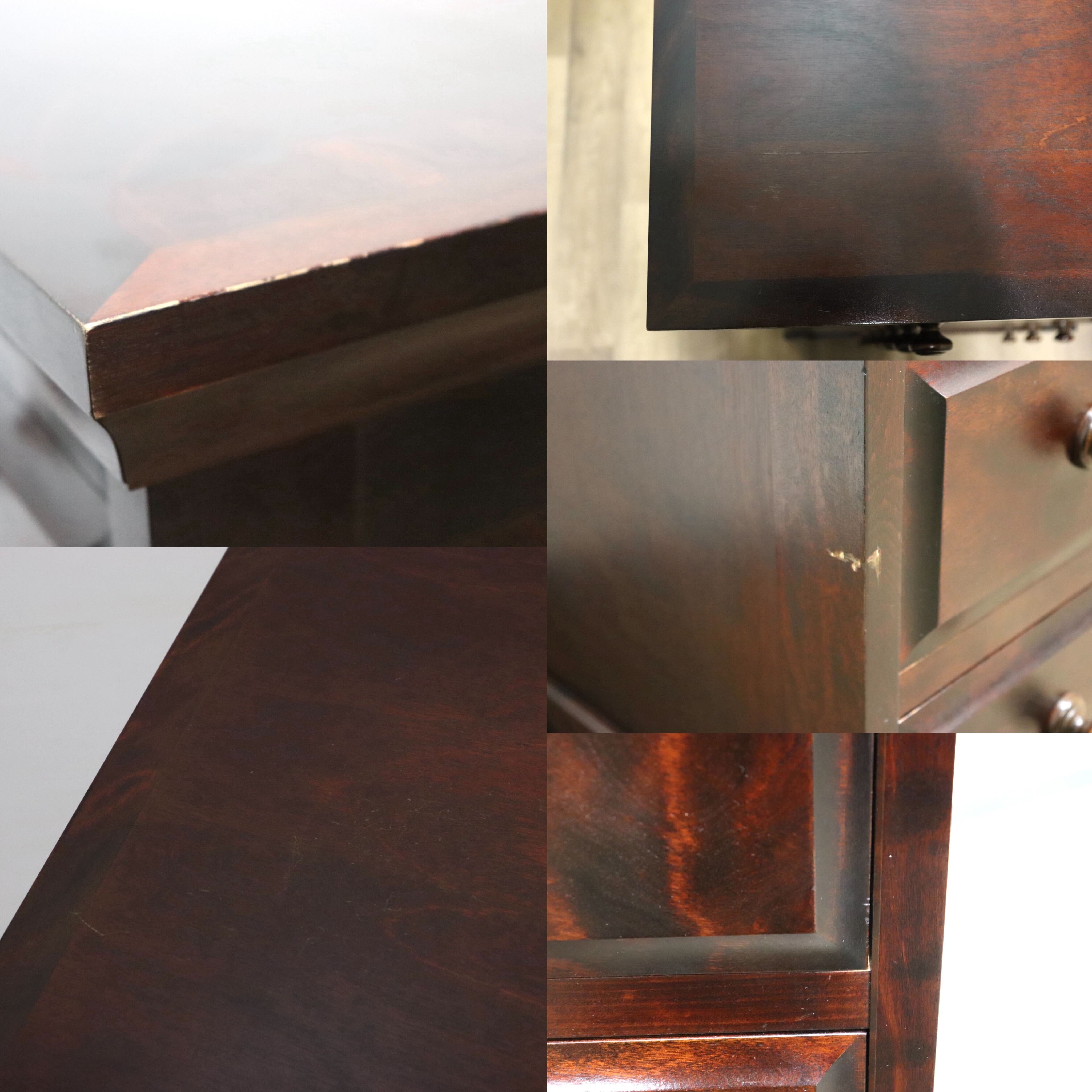 GMHH126B○北海道民芸家具 7段チェスト ハイチェスト タンス 整理箪笥