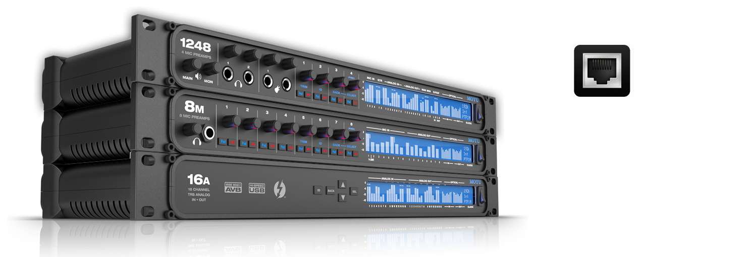 16A（第一世代 販売終了モデル） - MOTU | 株式会社ハイ・リゾリューション