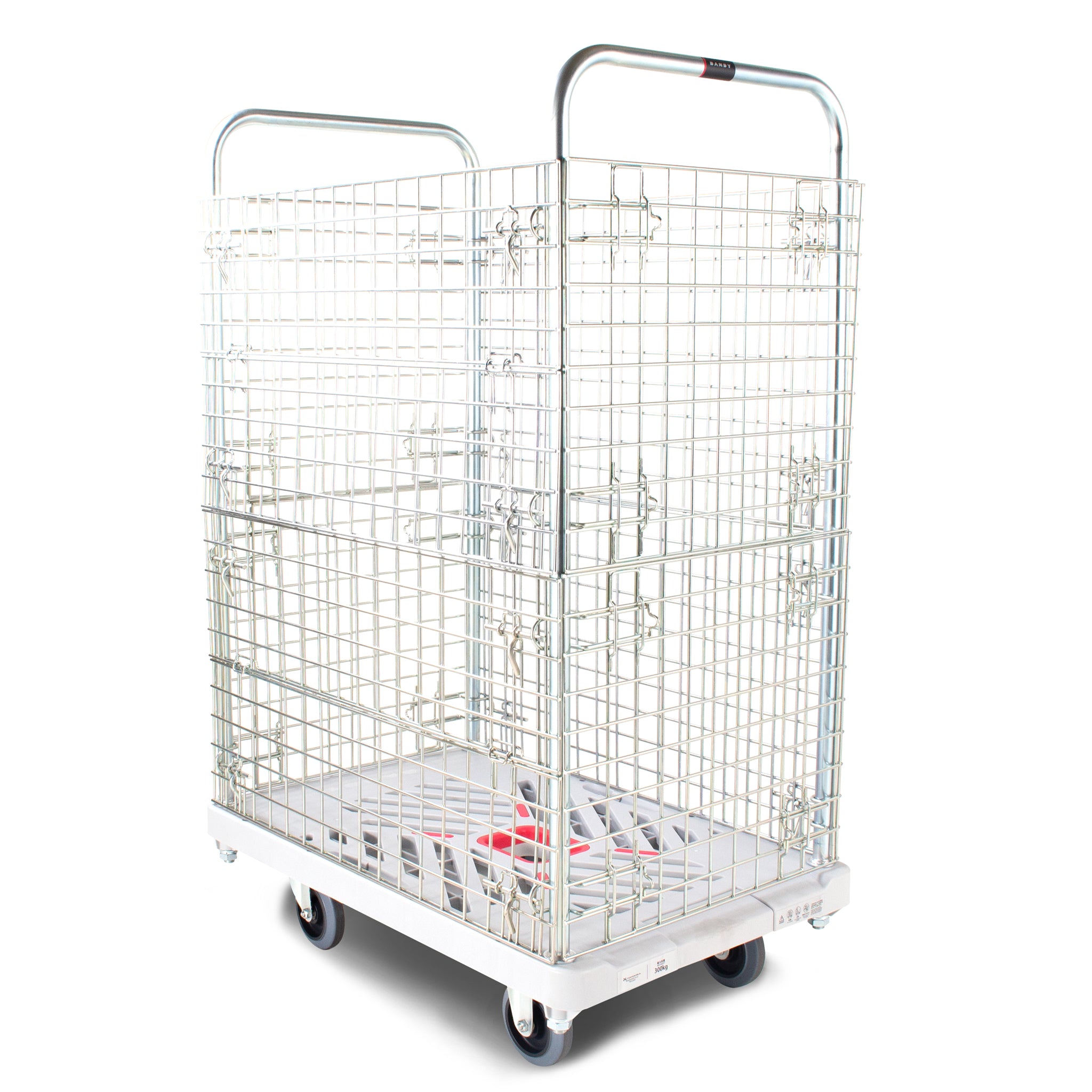 公式】XA-BWHグレー_廃盤モデル|DANDY X series|プラスチック製台車3段