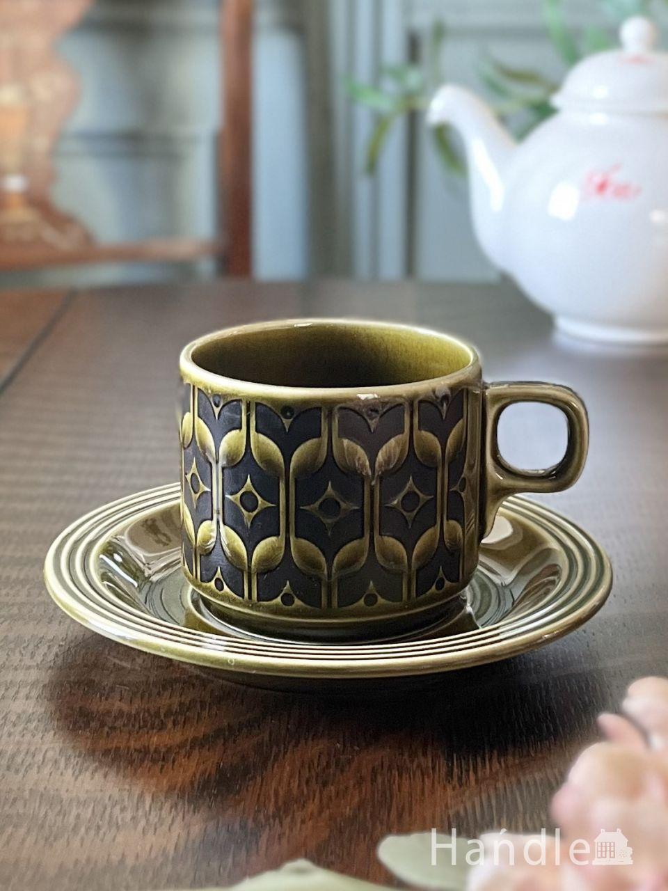 イギリスから届いたリッチモンドのカップ＆ソーサー、ローズタイムの