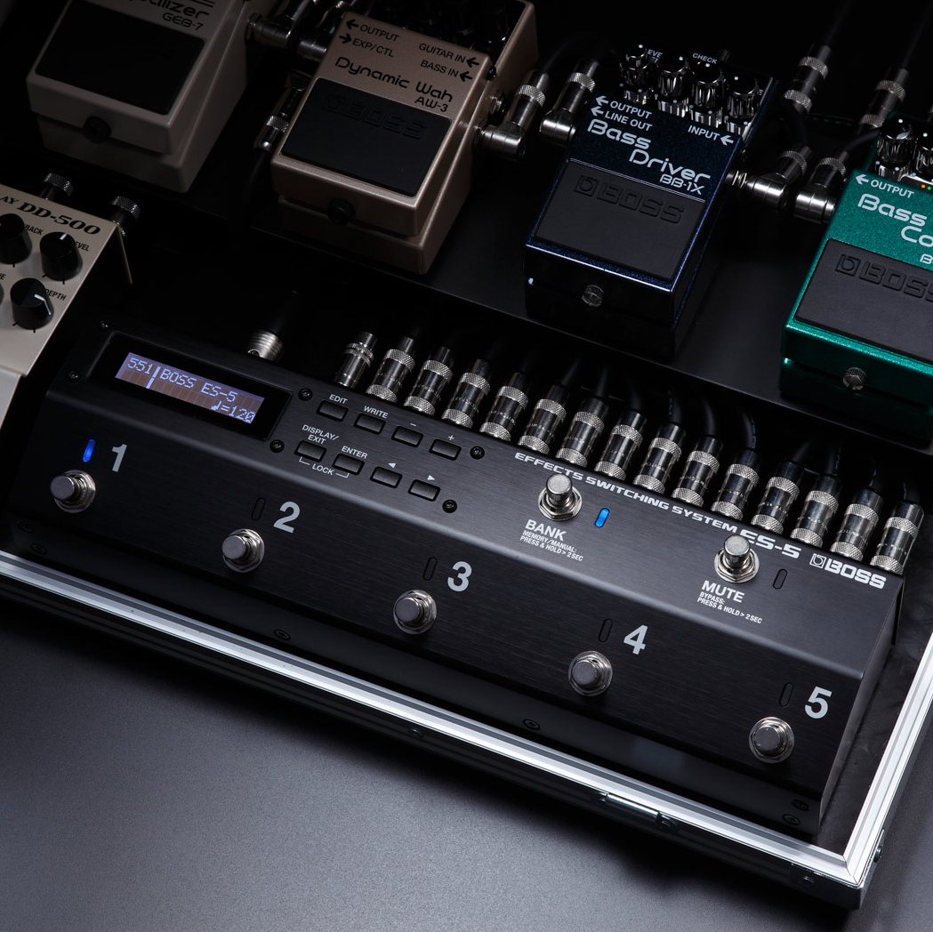 BOSS『ES-5』スイッチャー – Haluna Guitar Studio