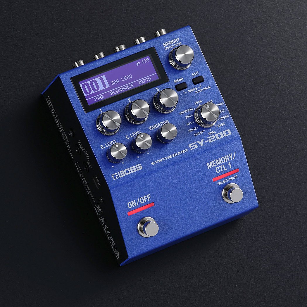 BOSS『SY-200 Synthesizer』ギターシンセサイザー – Haluna Guitar Studio