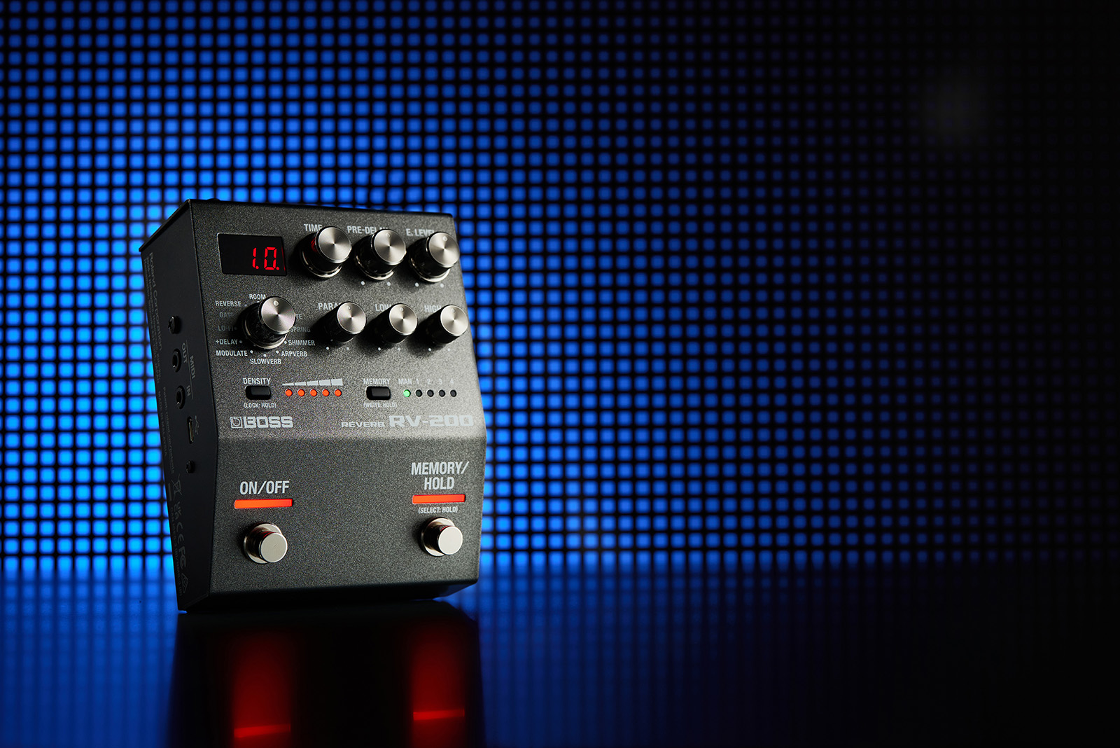 BOSS『RV-200 Reverb』リバーブ – Haluna Guitar Studio