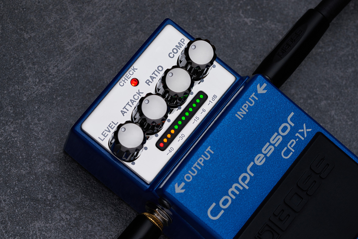BOSS『CP-1X Compressor』マルチバンド・コンプレッサー – Haluna