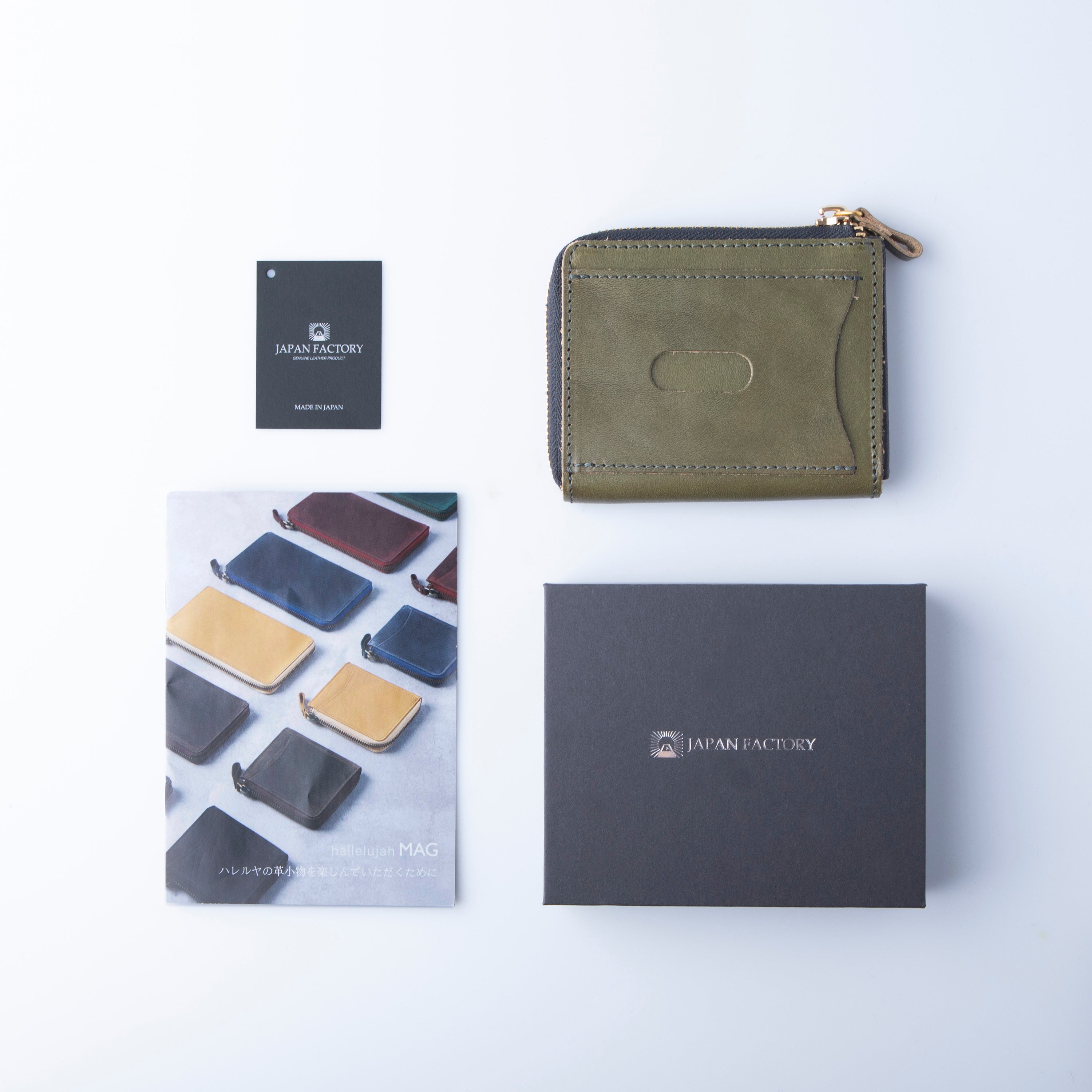 ビジネス 財布 本革 二つ折り財布 JAPAN FACTORY – Hallelujah