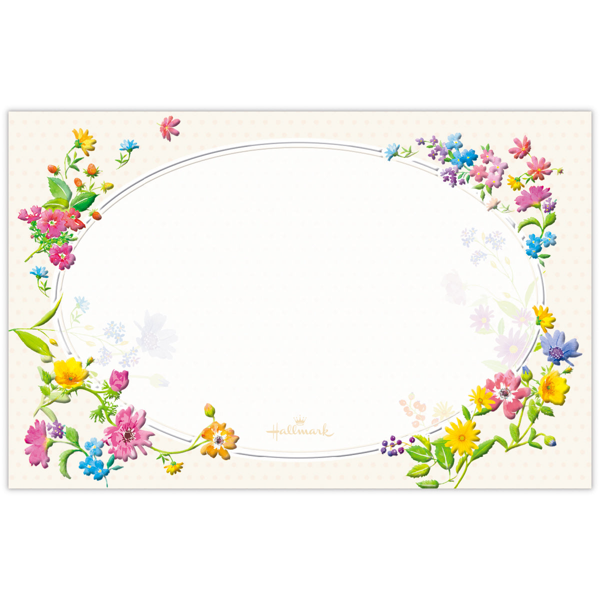 スウィートフラワーⅡ【1柄8枚│ミニメッセージカード】｜日本ホール