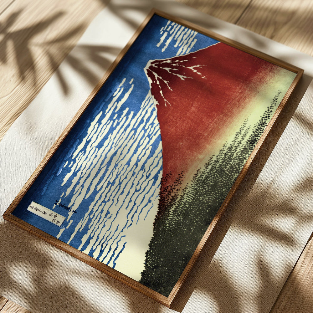 凱風快晴 / 葛飾北斎 日本製 木版画複製 絵画 浮世絵 - ハイカラ美術館