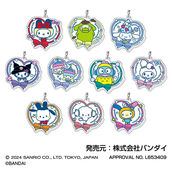 ハセ・プロ｜たまごっち×サンリオキャラクターズ あれこれぷちCANバッジ