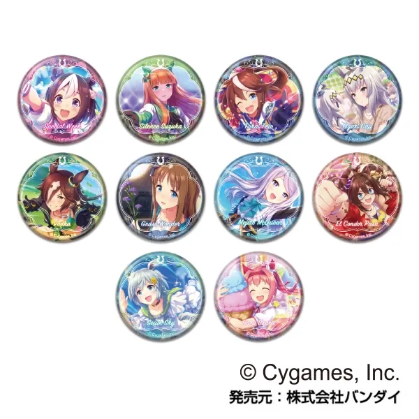 ハセ・プロ｜ウマ娘プリティーダービー CANバッジ A BOX