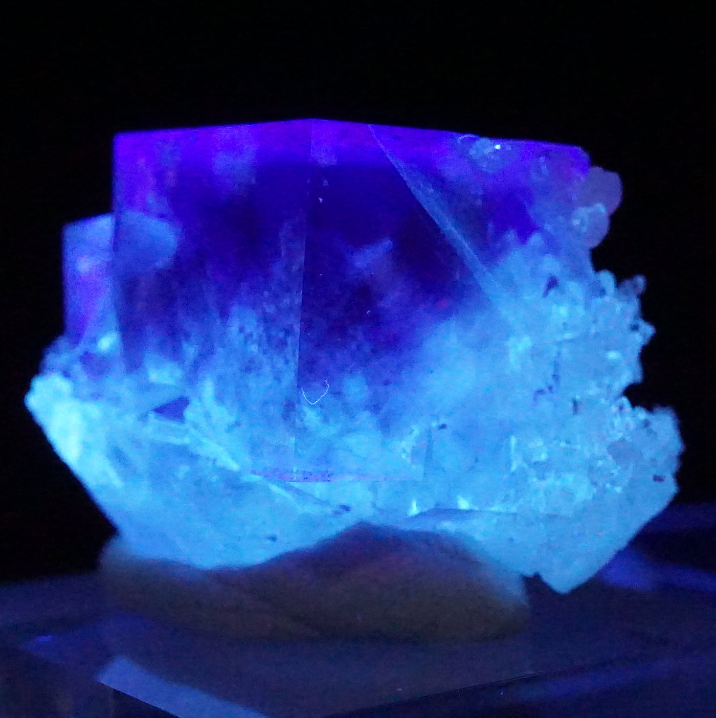 中国 浙江省産 フローライト・水晶 – 天然石ハッピーギフト