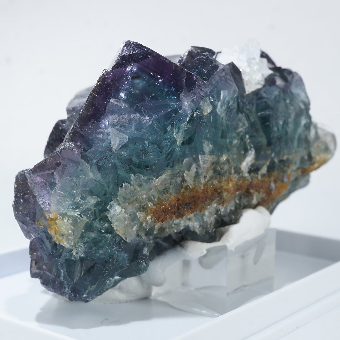 New Found》ナイジェリア Akwana産 フローライト・水晶 – 天然石