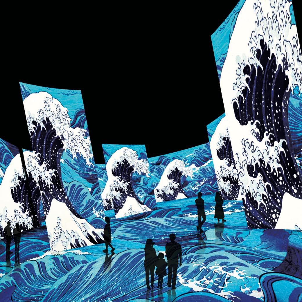 絵の中に入り込む新しい芸術鑑賞。「浮世絵劇場 from PARIS」で作品