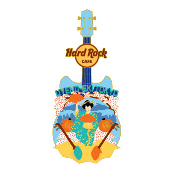 上野店限定 City Tee Guitar Pin | Hard Rock Cafe Japan – ハード