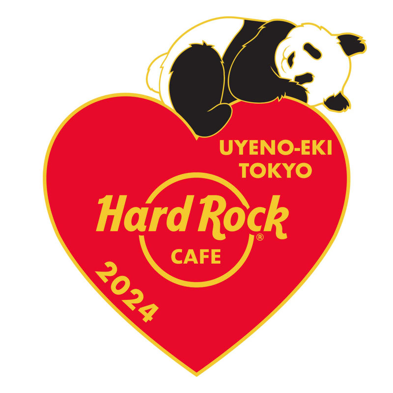 上野店限定 : Heart Panda Pin | Hard Rock Cafe Japan – ハードロック