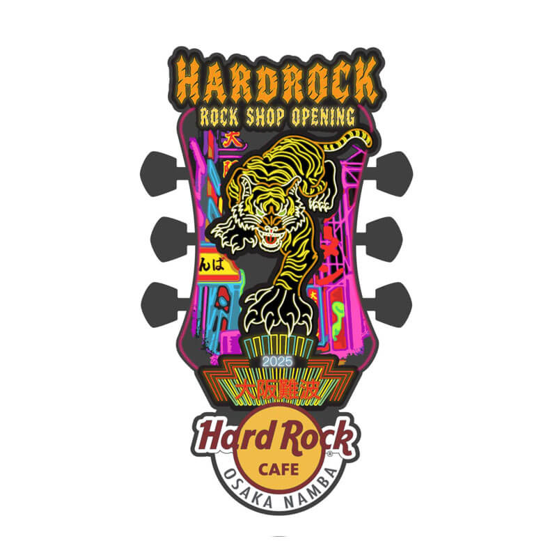 ハードロックカフェ 大阪なんば ロックショップオープンオープン記念