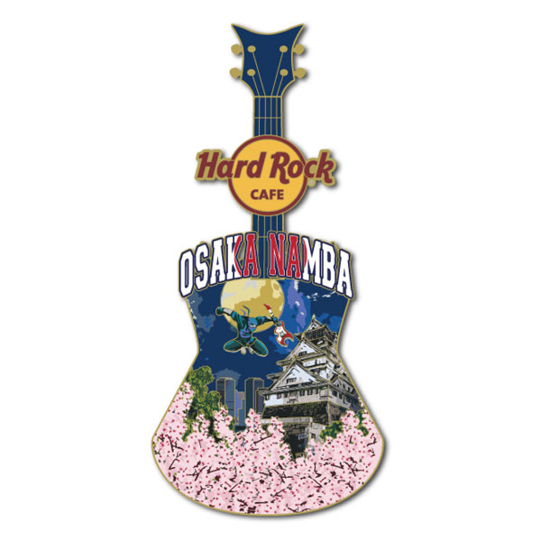 City Tee Guitar Pin : OSAKA NAMBA | Hard Rock Cafe Japan – ハード