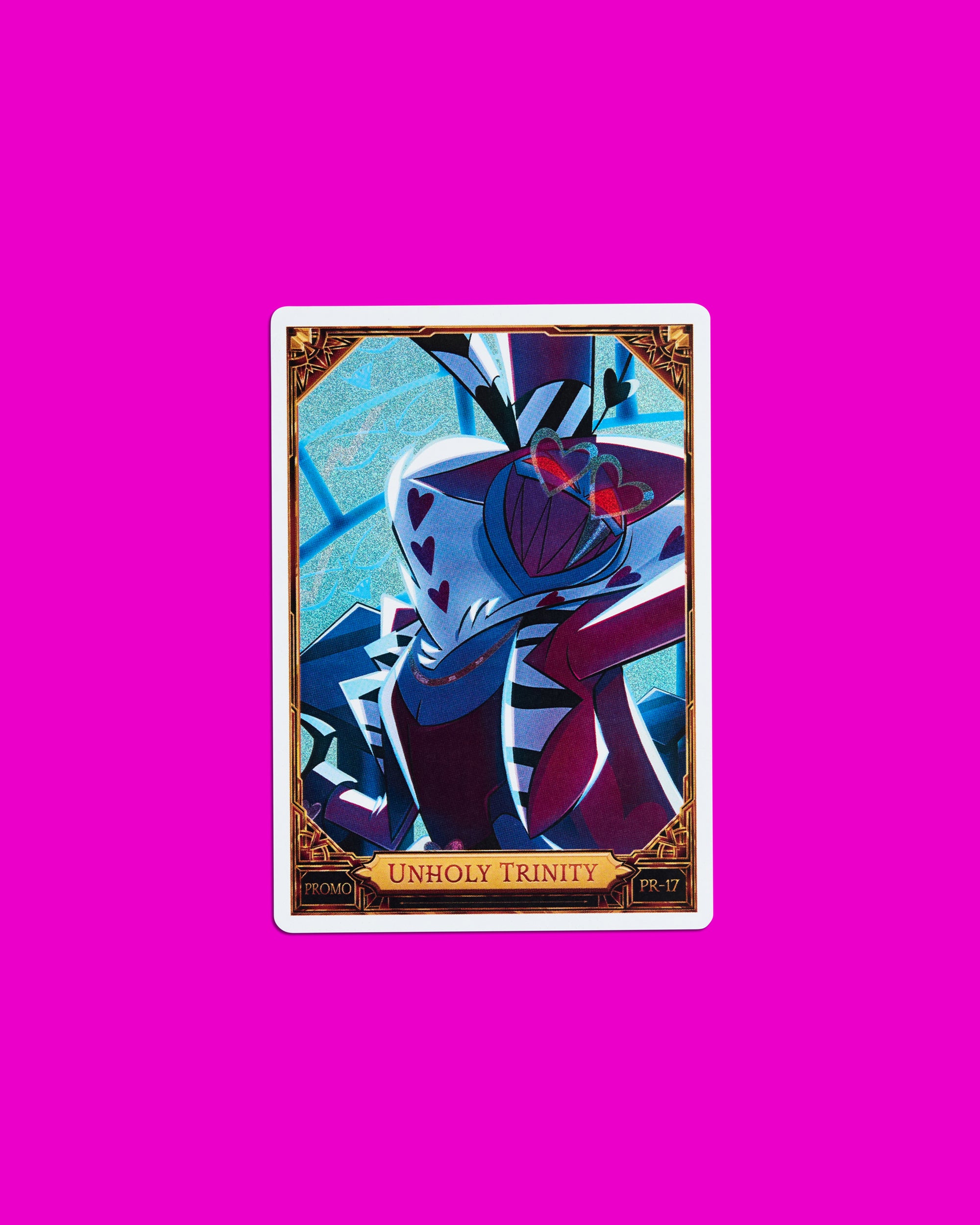 Hazbin Hotel Trading Cards Unholy Trinity Promo Card (PR-17