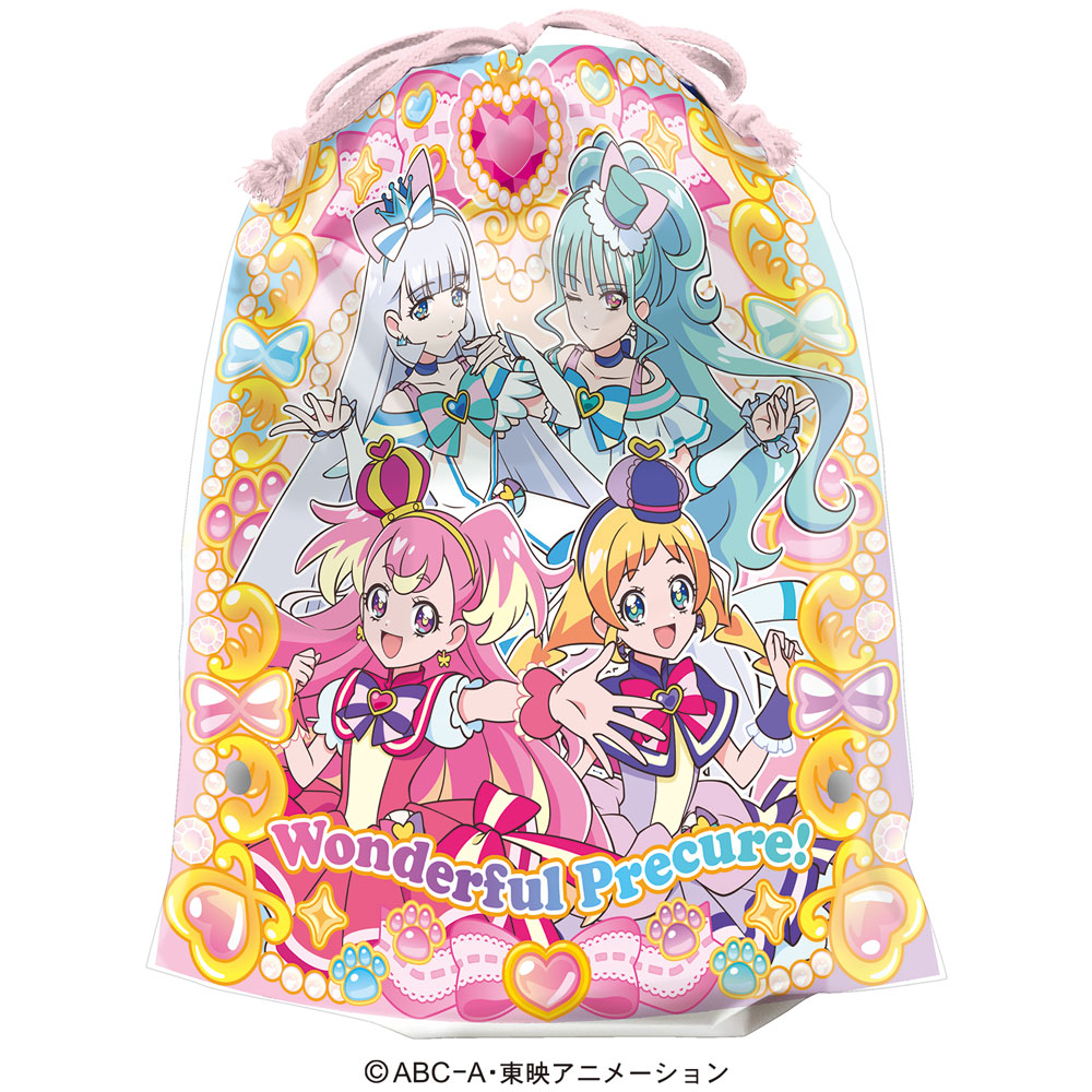 わんだふるぷりきゅあ！お菓子巾着 - 株式会社ハート