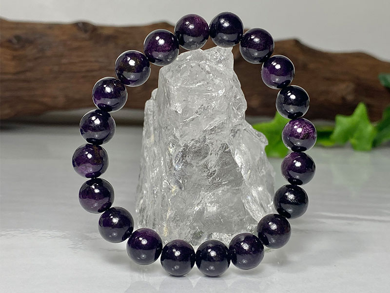 パープライトブレス 10mm No,2112 | 天然石・パワーストーンの卸専門店