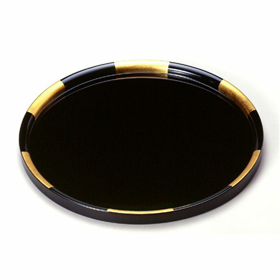 宮内庁御用達 漆器 山田平安堂】丸盆 金市松 | 漆器 山田平安堂 WEB本店