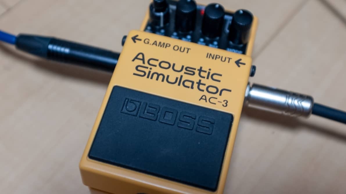 BOSS AC-3 Acoustic Simulator | へたれマカー日記