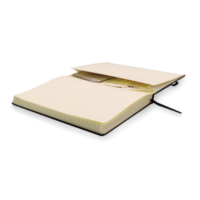 ハードカバーノートA6【販促花子ノベルティ】