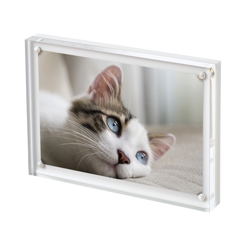 アクリルフォトフレーム【販促花子ノベルティ】