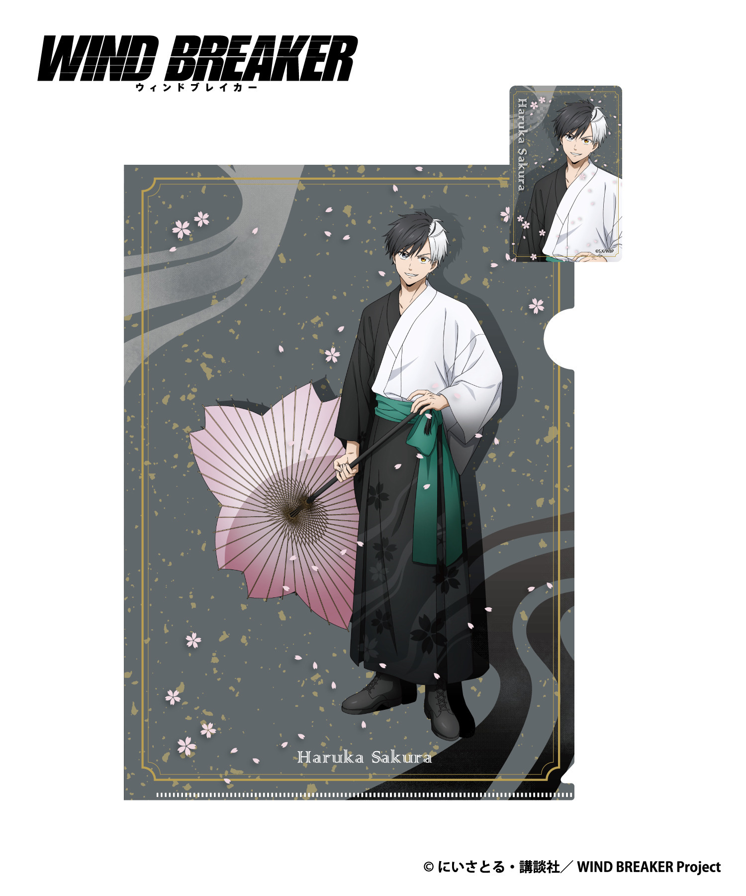 TVアニメ『WIND BREAKER』クリアファイル&カードセット_桜遥｜HICUL
