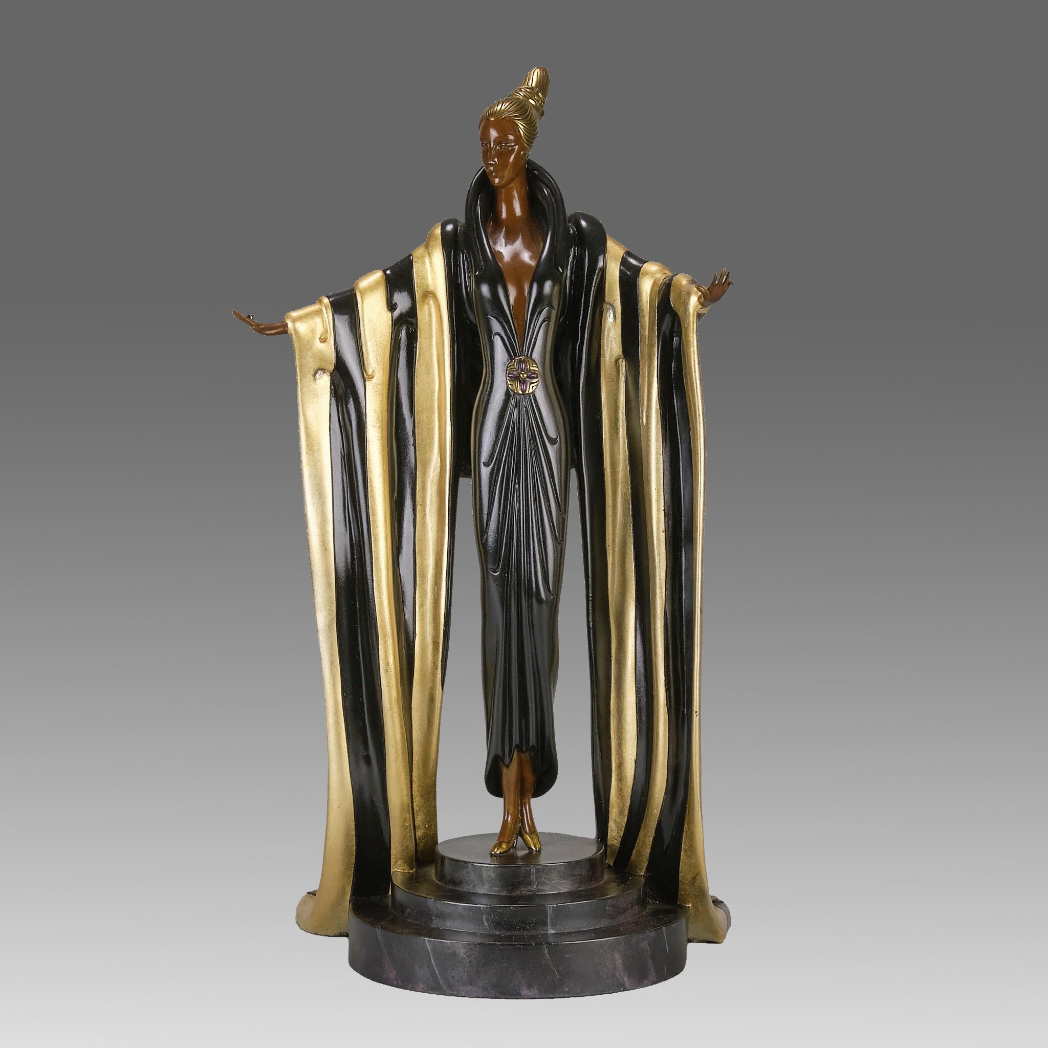 Erte Monaco - Limited Edition Bronze - Hickmet Fine Arts